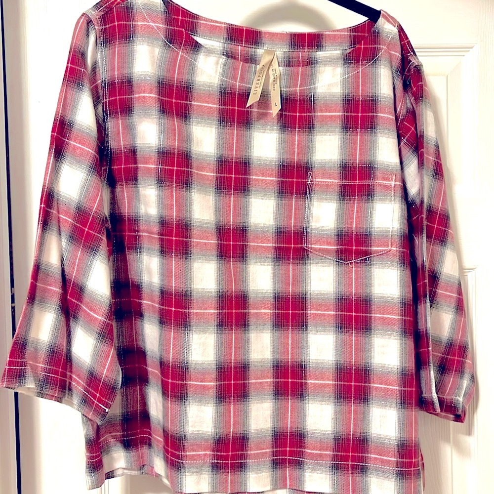 Checkered blouse